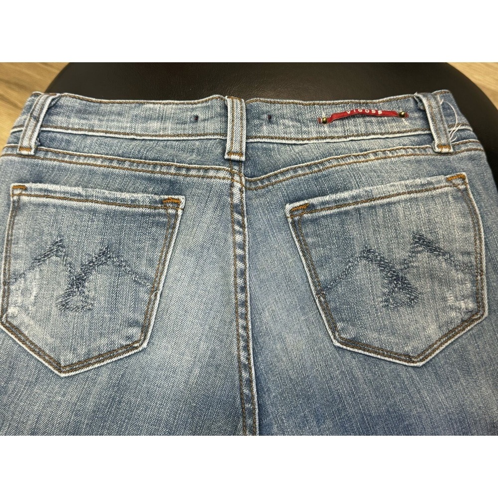 Vigoss Venice Bootcut Jeans Women's Low Rise Denim Blue Wash Comfort Stretch - Picture 4 of 10
